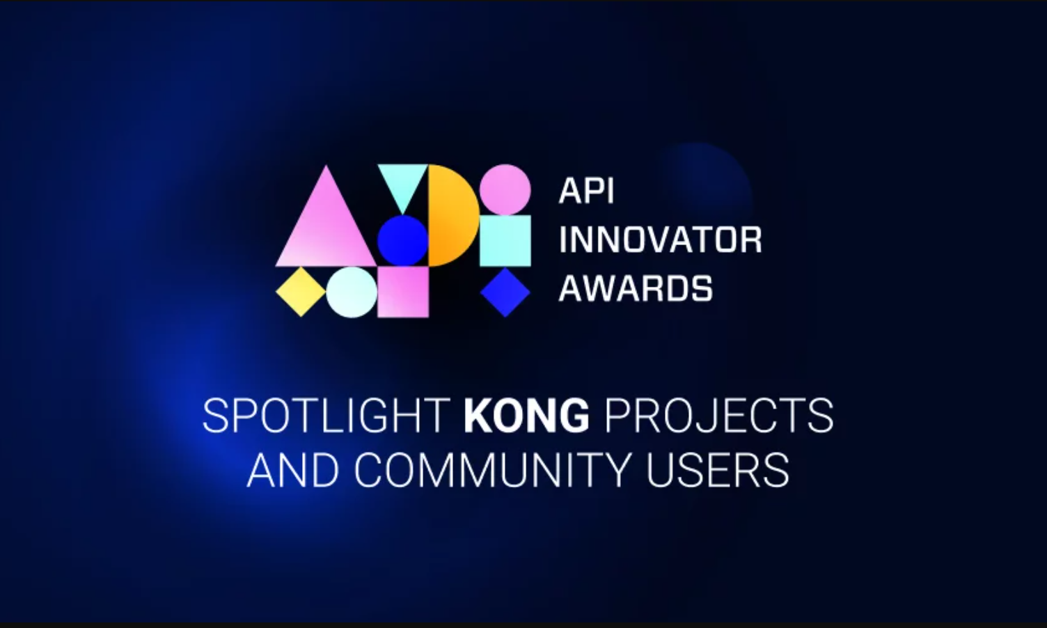 KONG API Innovator Awards